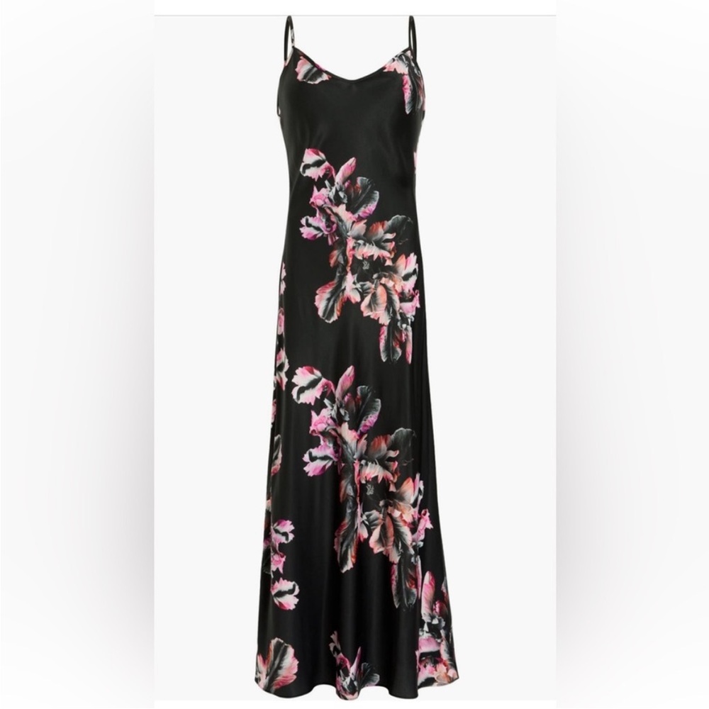 NWT All Saints Bryony Floral Print Slipdress
